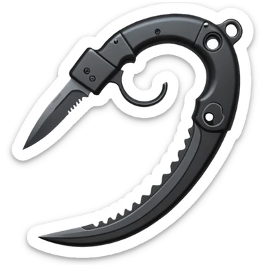 Krambit knife sticker