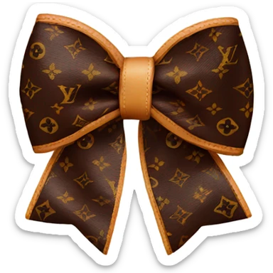 Louis Vuitton bow  sticker