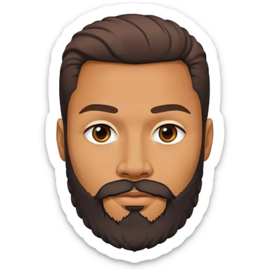 Regé-Jean Page bridgerton with beard sticker