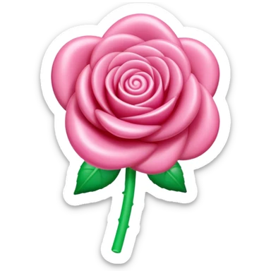 pink spam gummy candy rose sticker