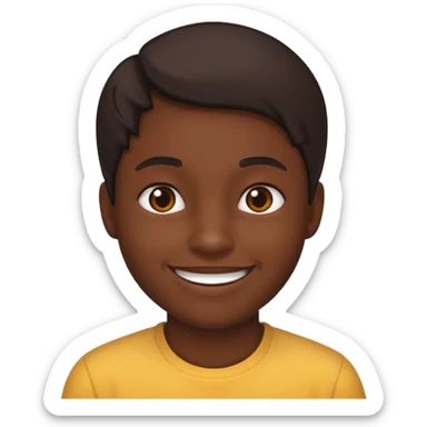 heres what you would look like if you were black or chinese sticker