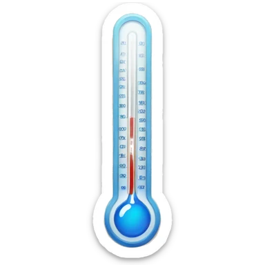 thermometer for people sticker