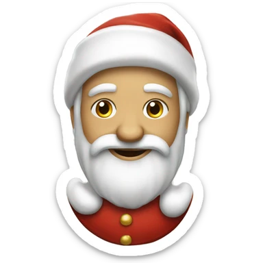 Funny Cartoon Nikolaus  sticker