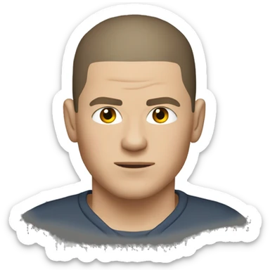 michael scofield sticker