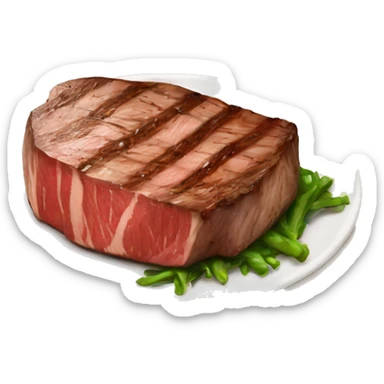 Steak - element for Doodle God sticker