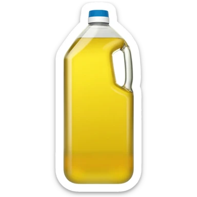 5kg cooking oil bottle sticker