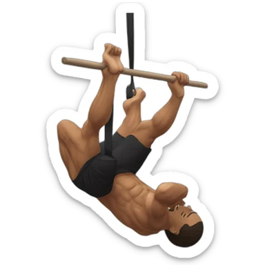 front lever, calisthenics sticker