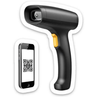 barcode scanner sticker