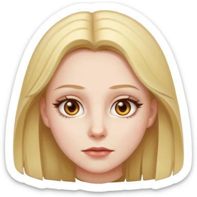 Sable Ward from dead by daylight ejth hazel eyes  sticker