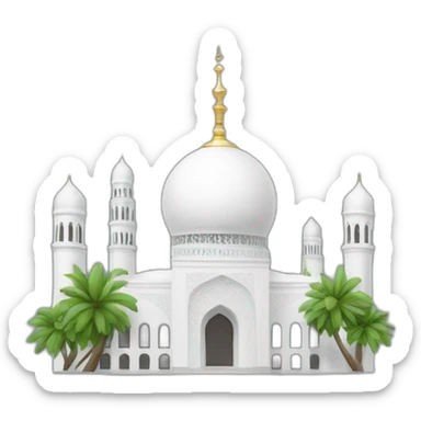 Mosquée sticker
