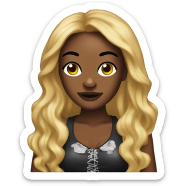 create emoji of azealia banks sticker