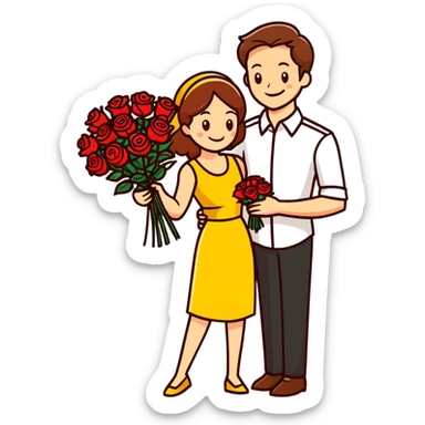 The best husband sticker