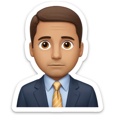 Michael Scott from the Office sticker