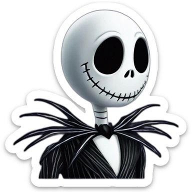 Jack Skellington sticker