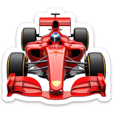formula 1 car sticker