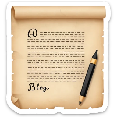 BLOG sticker