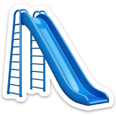 slide at the playground sticker