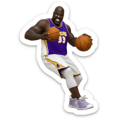 Shaquille-o’neal-danse sticker