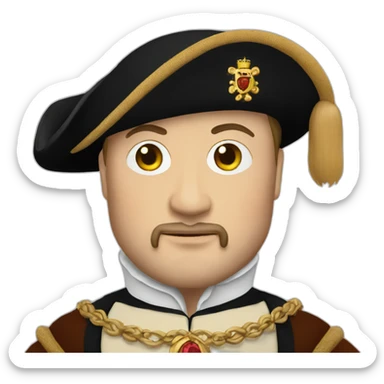Henry viii sticker