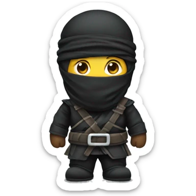 Ninja as software engineering job sticker