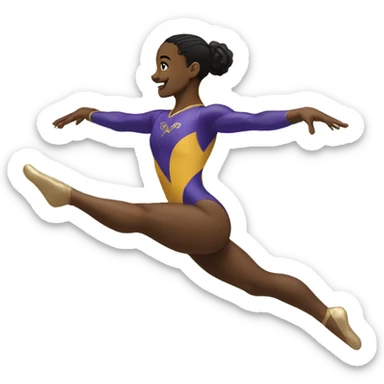 West chester ram gymnast european sticker