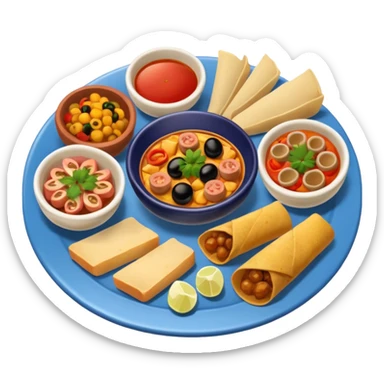 Tapa española sticker