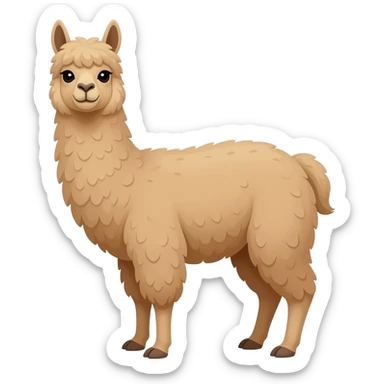 Llama sticker
