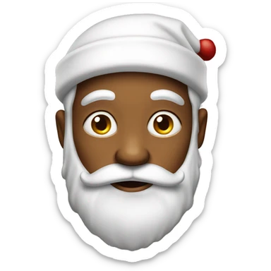santa claus sticker
