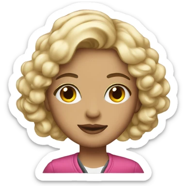 Runway model  sticker