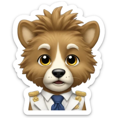 furry prime minister of the united kingdom sticker