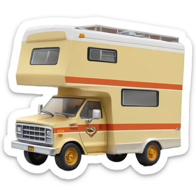 70s tonka winnebago Indian rc truck sticker