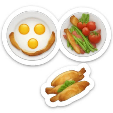 ASSIETTE REPAS sticker