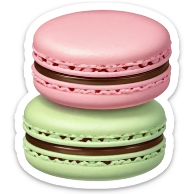 Macaroon sticker
