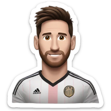 Messi Inter miami sticker