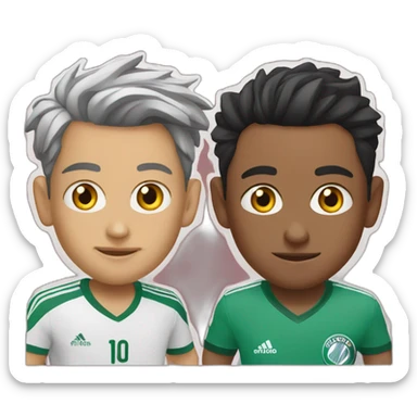 maesut ozil & Osman sticker