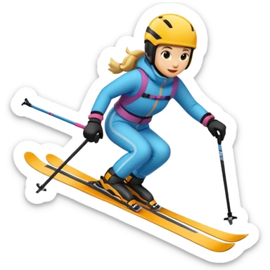 Ski sticker