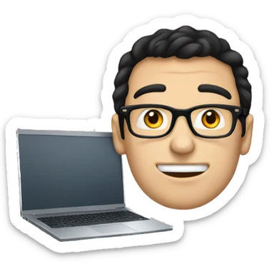 europe-glasses-blue-eyes-man-black-hair-with-laptop sticker