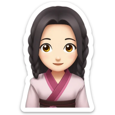 Nezuko-Kamado sticker