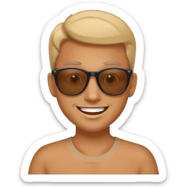 make a vegas emoji simpke face  sticker