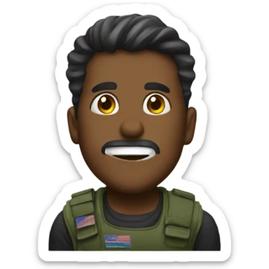 colored background with a bolded word 'Kamikaze' sticker