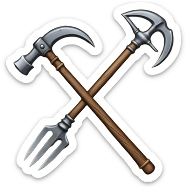 The Dark Rake sticker