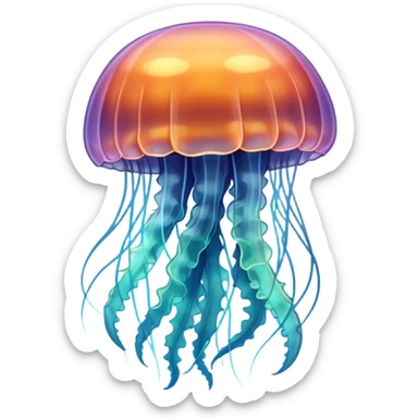 jellyfish sticker