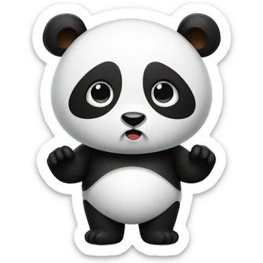 im sorry panda  sticker