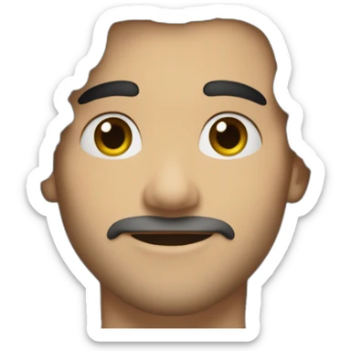 Spencer Kelly Loveless with dark hair age 36 sticker