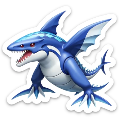Dialga-Kyurem-Sharpedo-Kyogre-Pokémon-Fakémon-creature sticker