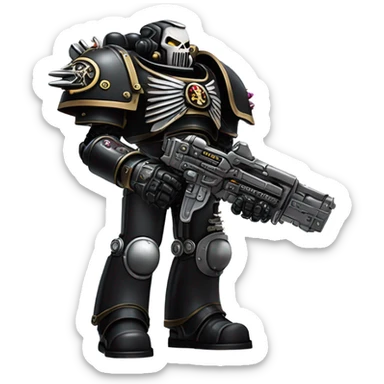 Iron hands space marine warhammer 40k sticker