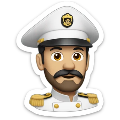 Capitaine haddock sticker