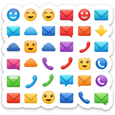 communication sticker