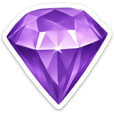 Purple diamonds  sticker