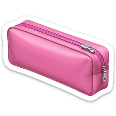 Pink pencil case  sticker